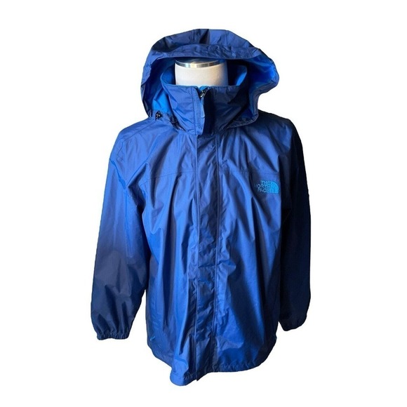 The North Face AR9T Full Zip Blue Nylon Shell Mesh Liner Jacket Men's Large - Picture 2 of 12